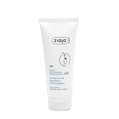 ziaja med - kuracja dermatologiczna pielęgnacja skóry z AZS, emulsja do rąk, 100 ml