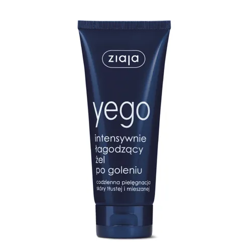 ziaja yego - intensywnie łagodzący żel po goleniu, 75 ml