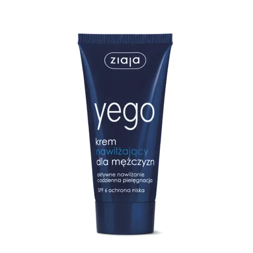 ziaja yego - krem nawilżający dla mężczyzn, SPF6, 50 ml