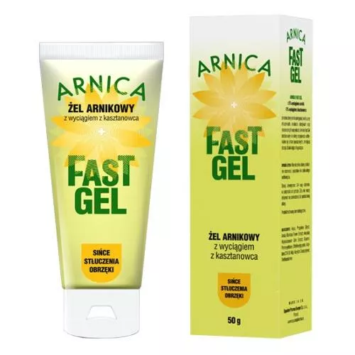 Arnica Fast - żel arnikowy z wyciągiem z kasztanowca, 50 g
