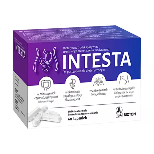 Intesta - kwas masłowy, 60 kapsułek