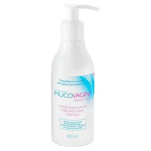 MUCOVAGIN - specjalistyczna emulsja do higieny intymnej dla kobiet, 150 ml