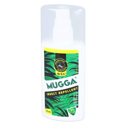 MUGGA - spray odstraszający owady, 9,5% DEET, 75 ml
