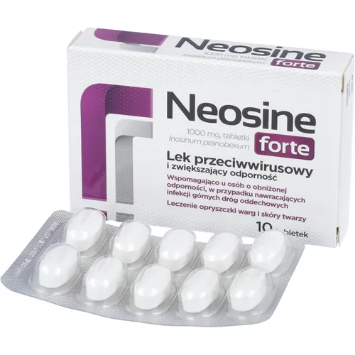 Neosine Forte 1000 mg, 10 tabletek