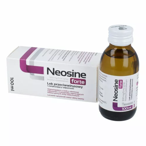 Neosine Forte 500 mg/5 ml, syrop, 100 ml