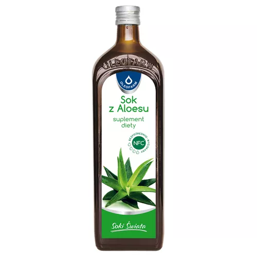 Oleofarm - Sok z Aloesu, 1000 ml