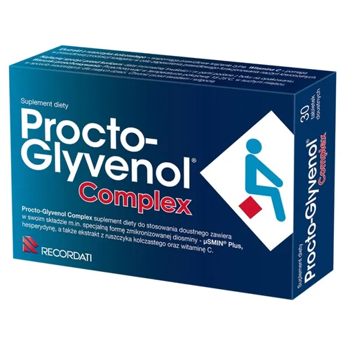 Procto-Glyvenol Complex 30 mg, 30 tabletek