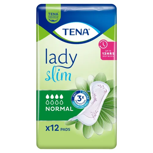 TENA Lady Slim Mini Normal - wkładki anatomiczne, 12 sztuk
