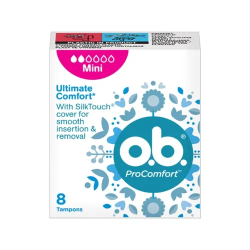o.b. ProComfort Mini - tampony higieniczne, 8 sztuk