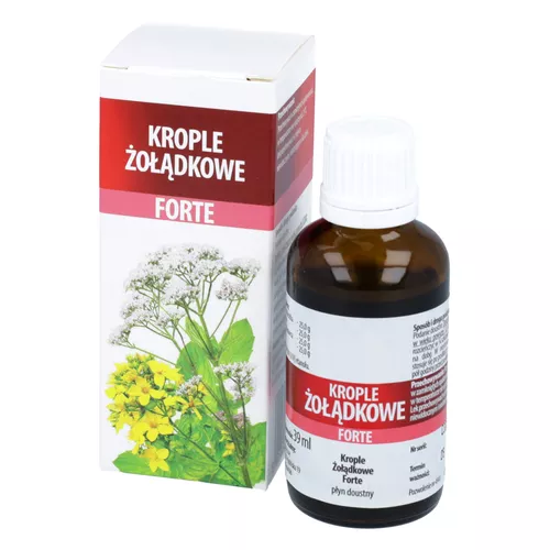 Krople żołądkowe forte, płyn doustny, 39 ml