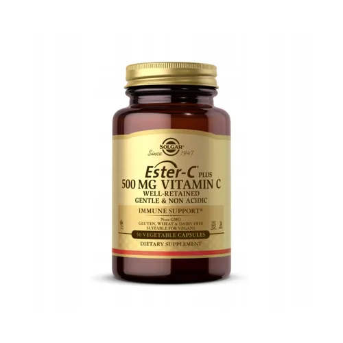 Solgar Ester-C Plus 500 mg witaminy C, 50 kapsułek