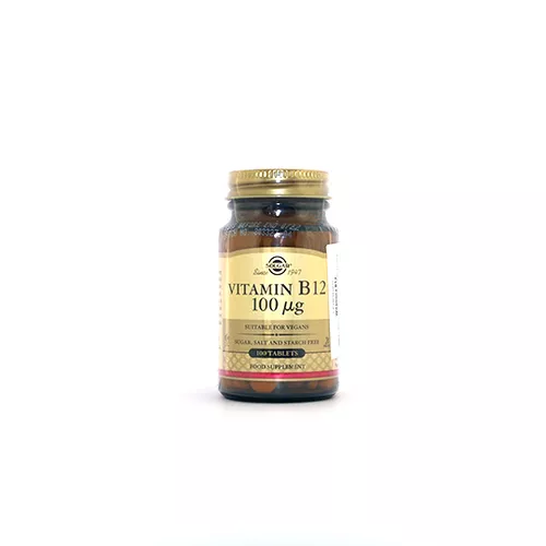 Solgar Witamina B12 100 mcg, 100 tabletek