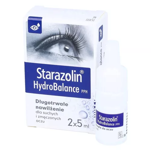 Starazolin HydroBalance PPH - krople do oczu, (2x5 ml) 10 ml