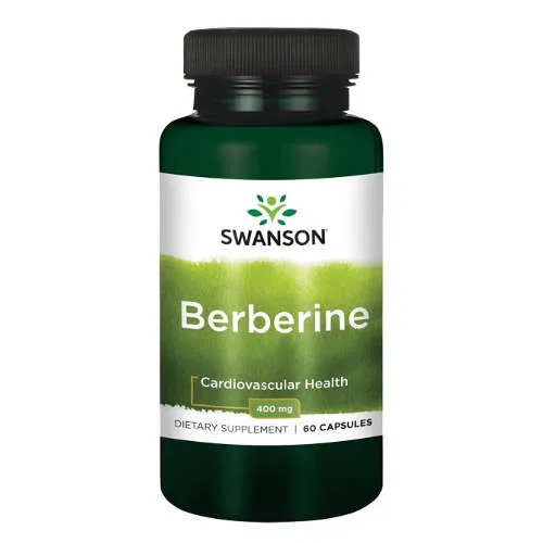 Swanson Berberine - berberyna, kapsułki 400 mg, 60 sztuk