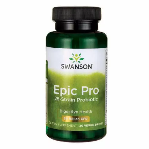 Swanson Epic Pro 25-Strain Probiotic - probiotyk, kapsułki, 30 sztuk
