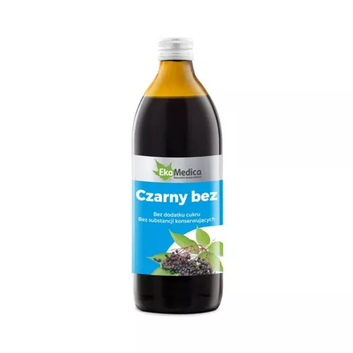 EkaMedica Czarny Bez 100%, 500 ml