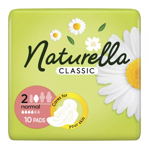 Naturella Classic normal - podpaski ze skrzydełkami, 10 sztuk