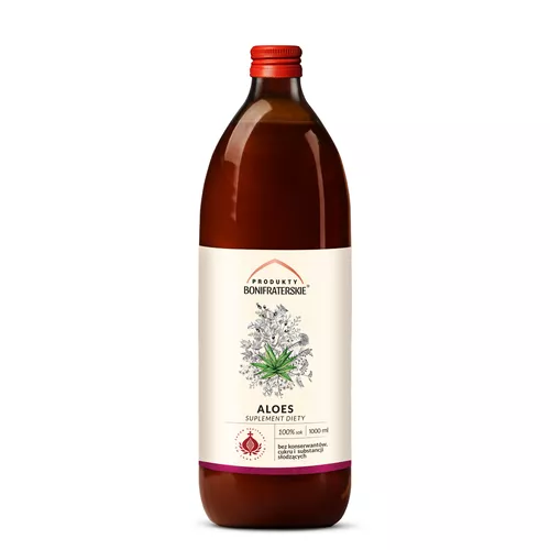 Produkty Bonifraterskie, sok z aloesu, 1000 ml