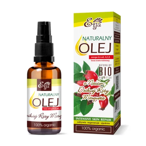 ETJA NATURALNY OLEJ z Nasion dzikiej róży - olejek, 50 ml