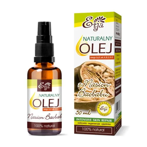 ETJA - naturalny olej z nasion baobabu BIO, 50 ml