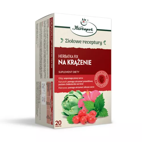 Herbapol Kraków Na Krążenie, herbatka fix, 20 saszetek