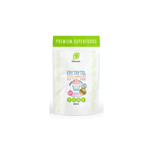 INTENSON - Erytrol, niskokaloryczny zamiennik cukru, 250 g