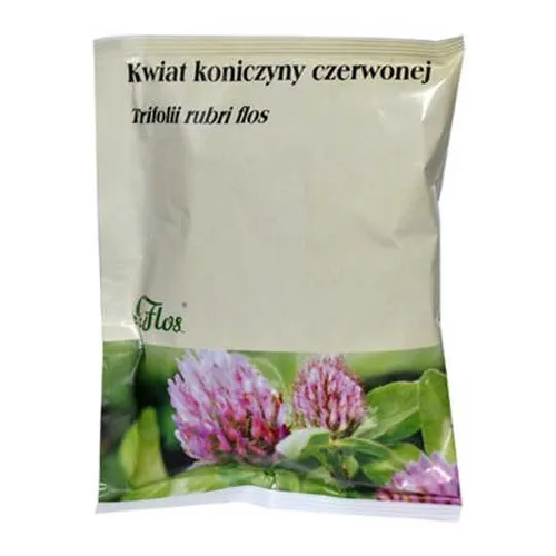 Flos Kwiat koniczyny czerwonej, zioła sypane, 50 g