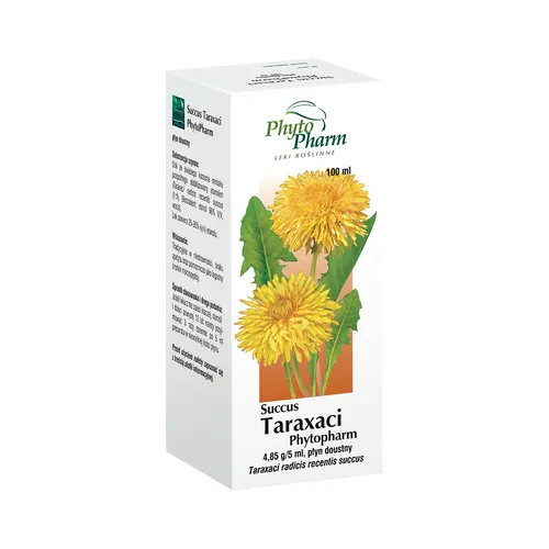 Succus Taraxaci  4,85 g/ 5 ml, płyn doustny, 100 ml