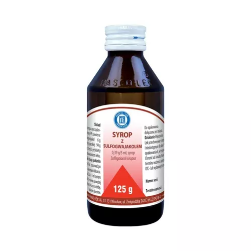 Hasco syrop z sulfogwajakolem 0,39 g/5 ml, 125 g