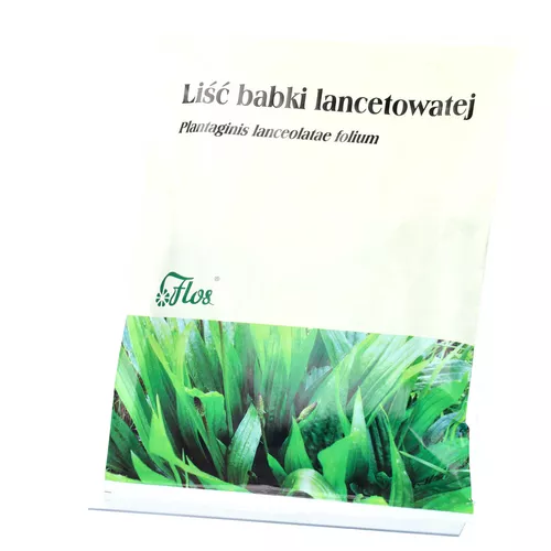 Flos - liść babki lancetowatej, 50 g