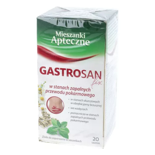 Gastrosan fix (1000 mg + 660 mg + 340 mg)/2 g, 20 saszetek