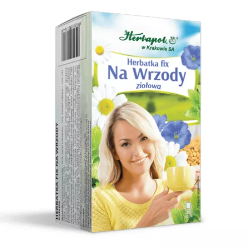 Herbatka ziołowa fix na wrzody - saszetki, 20 sztuk