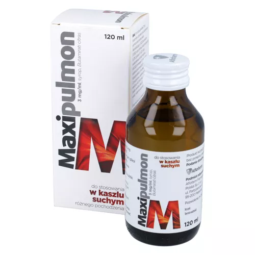 Maxipulmon 3 mg/ml, syrop, 120 ml
