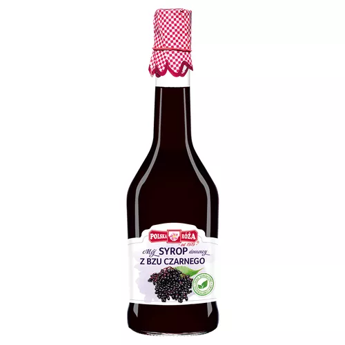 POLSKA RÓŻA - syrop z czarnego bzu, 500 ml