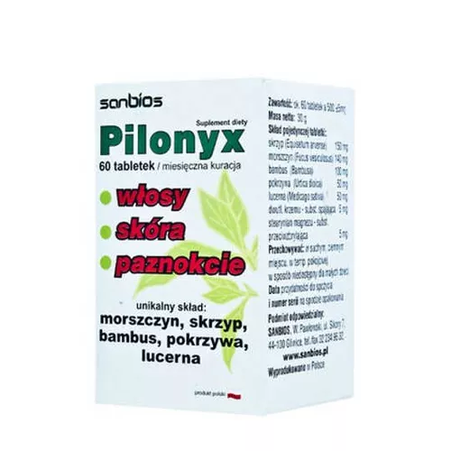 Sanbios Pilonyx, 60 tabletek