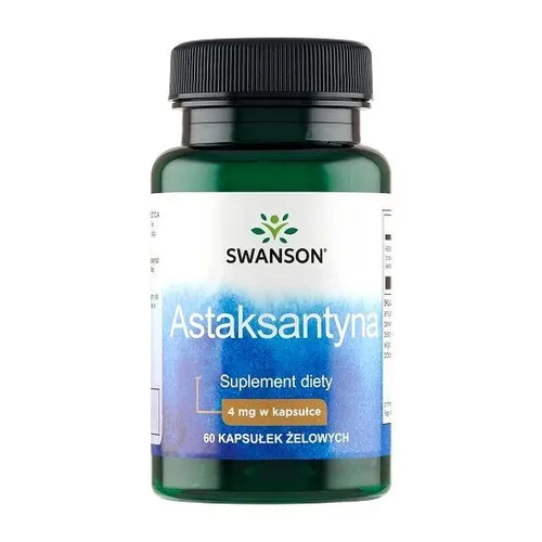 SWANSON Astaksantyna 4mg - kapsułki, 60 sztuk