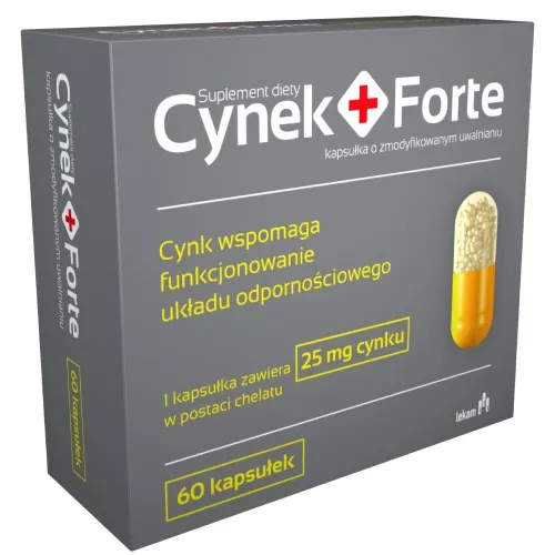Cynek+ Forte, 60 kapsułek