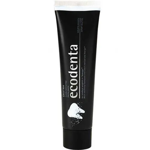 Ecodenta - pasta do zębów, wybielająca, z węglem drzewnym, 100 ml