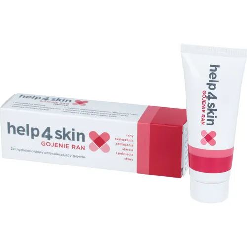 Help4skin - gojenie ran, żel hydrokoloidowy przyspieszający gojenie, 20 g