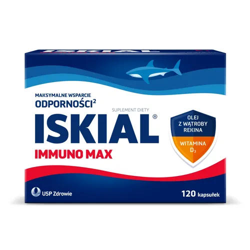 Iskial Immuno Max, 120 kapsułek