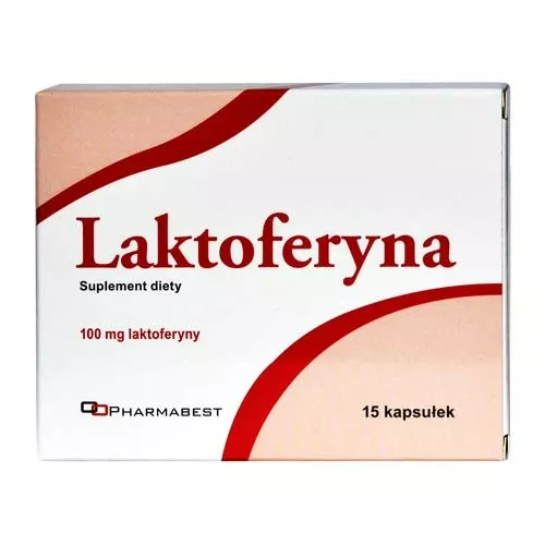 Laktoferyna, 15 kapsułek