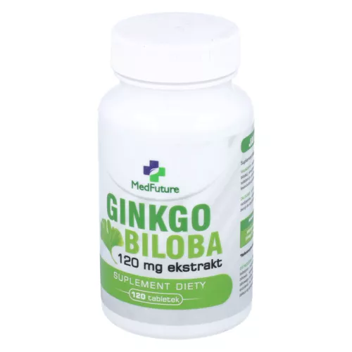 MedFuture Ginkgo Biloba 120 mg ekstrakt, 120 tabletek