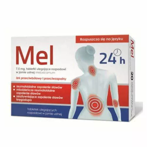 Mel 7,5 mg, 30 tabletek