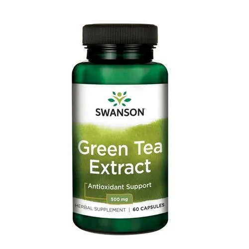 Swanson Green Tea Extract, 60 kapsułek