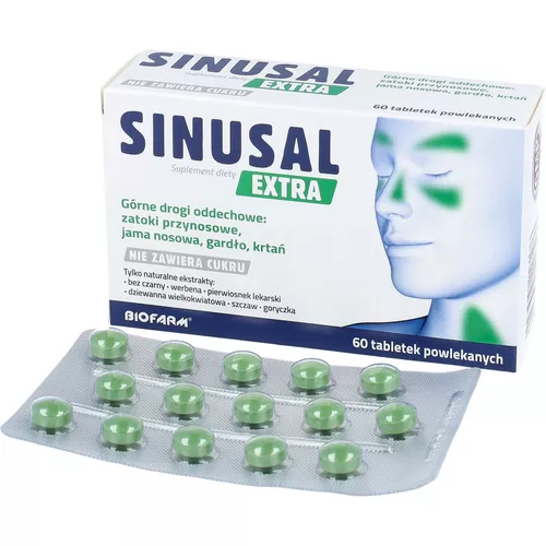 Sinusal Extra, 60 tabletek