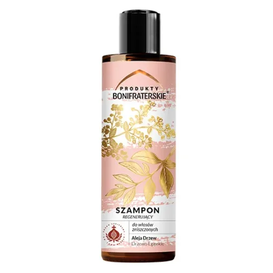 Produkty Bonifraterskie - Szampon regenerujący do włosów zniszczonych, 200 ml