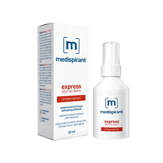 Medispirant Express, antyperspirant w płynie na skórę, 50 ml