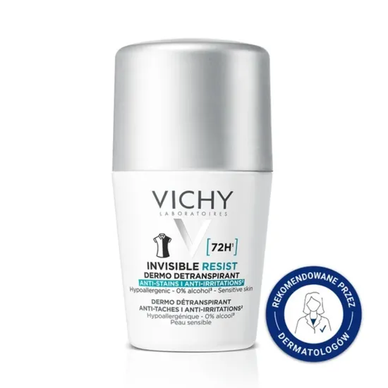 Vichy Deo Invisible Resist - antyperspirant w kulce, 50 ml