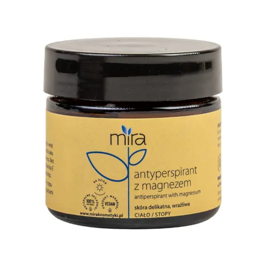 mira - naturalny antyperspirant z magnezem, 50 g (Data ważności: 30.09.2026)