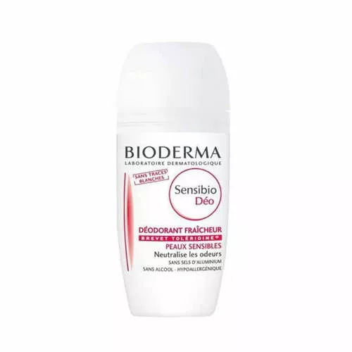 BIODERMA Sensibio Deo Fraicheur - antyperspirant, dezodorant, roll-on, 50 ml (biały)